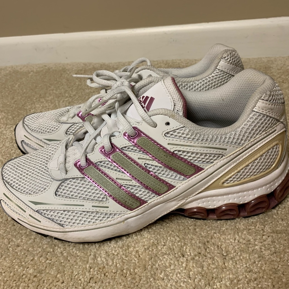 Adidas athletic running shoes. Size 9